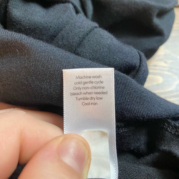 Athleta Carefree Tee Dress Women’s Cap Sleeve Size Small Black Style 777101-00 - Picture 6 of 11